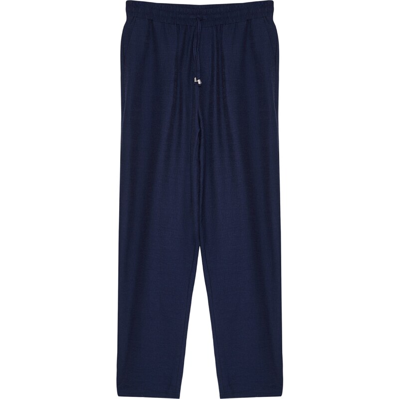 Trendyol Nohavice námornícka modrá 60871250