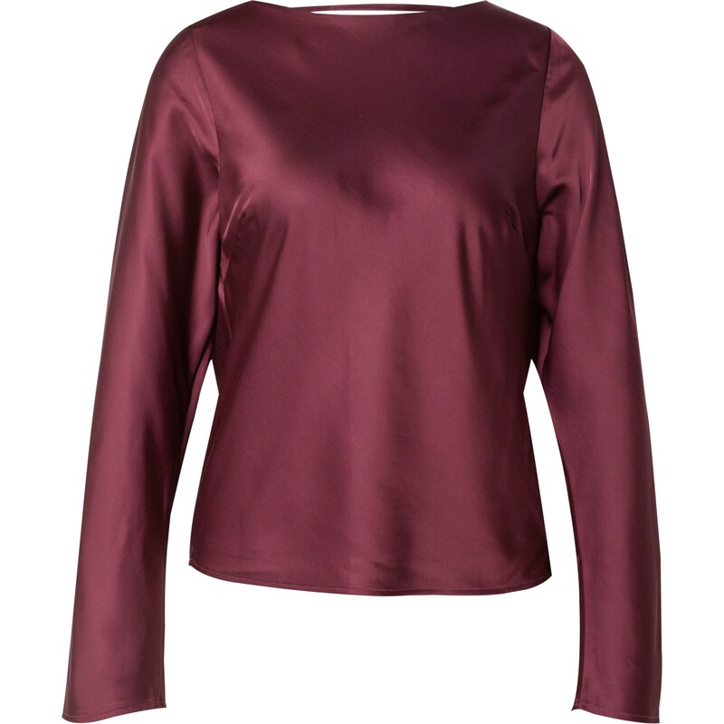 Abercrombie & Fitch Blúzka tmavočervená 61945504