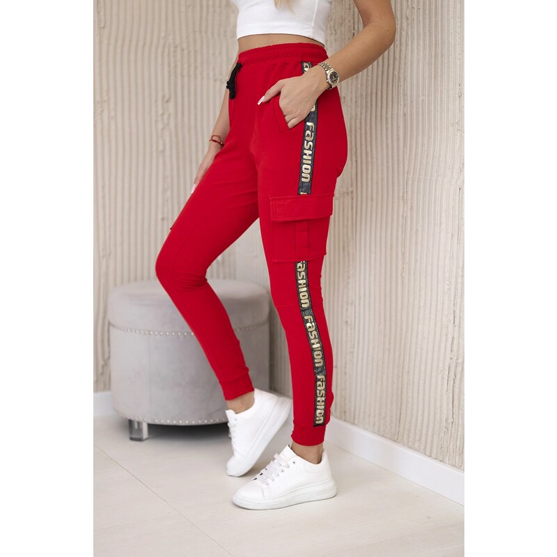 Kesi Cargo trousers red 60729490