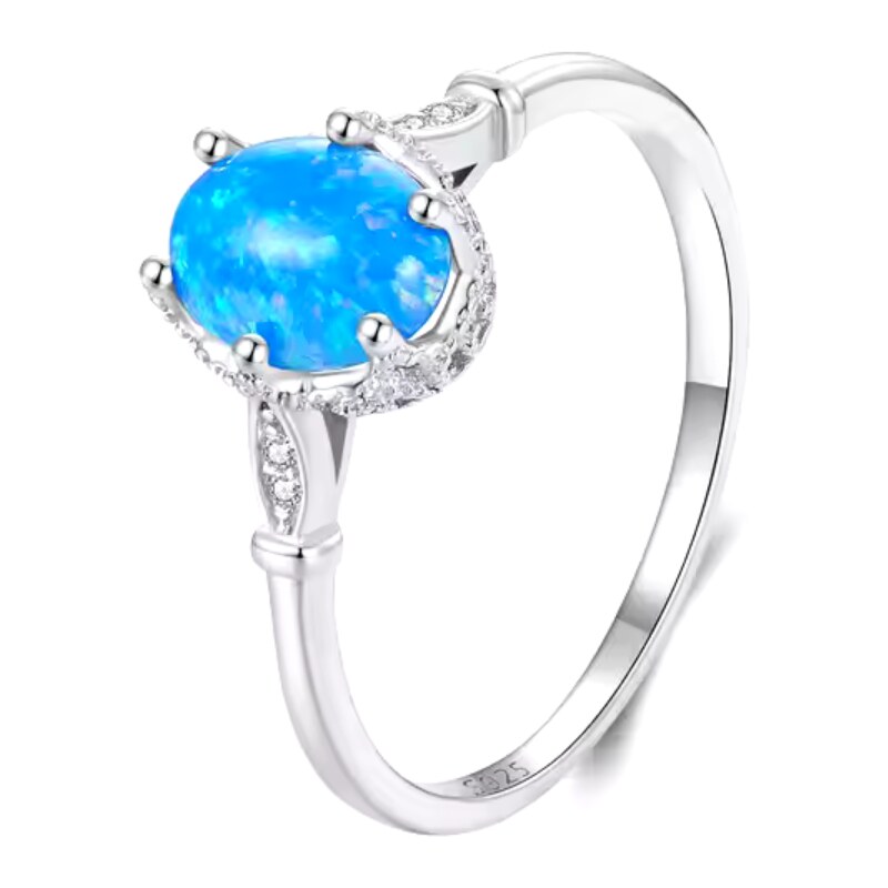 Olivie Strieborný prsteň MALEDIVY 9229 60826241