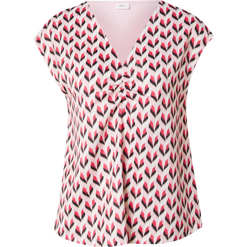 s.Oliver BLACK LABEL Blúzka ružová / pastelovo ružová / tmavoružová / 63145331