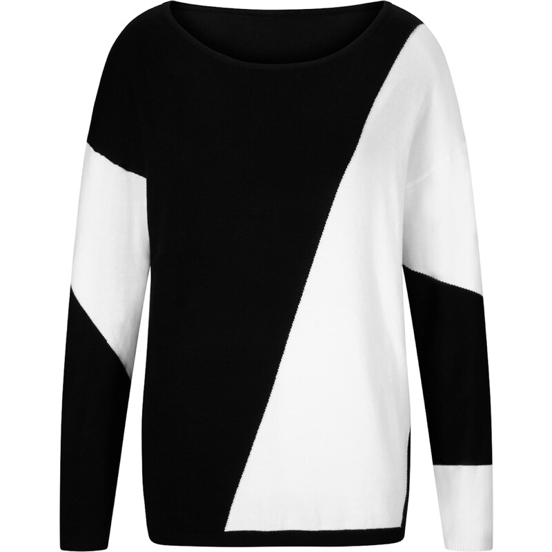 heine Sveter čierna / biela 62477432