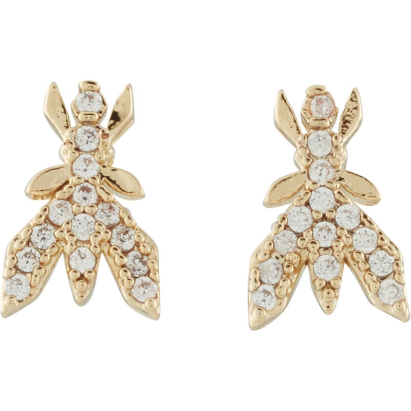 PATRIZIA PEPE Náušnice zlatá / priehľadná 60960560