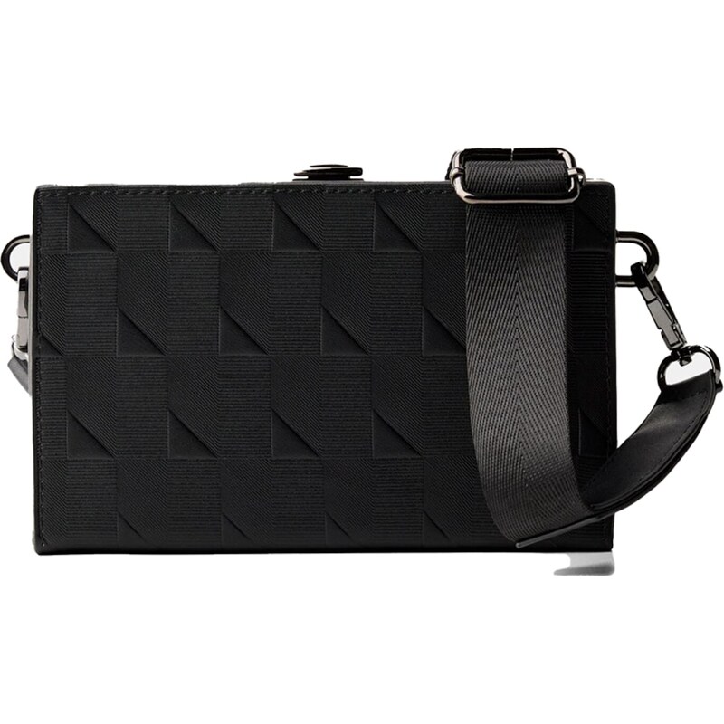 Bershka Taška cez rameno čierna 63211450