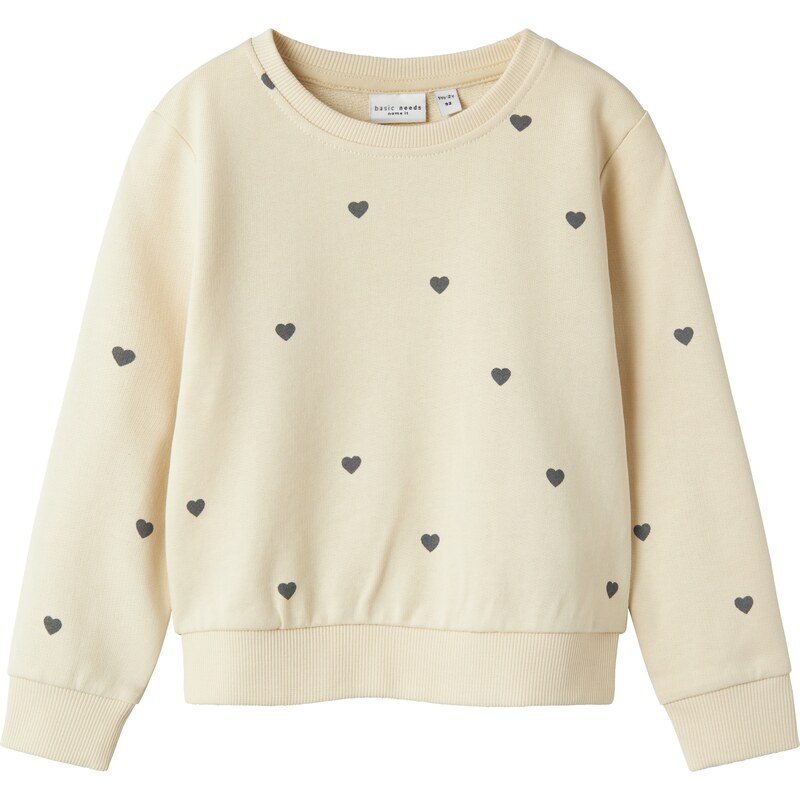 NAME IT Mikina NMFValba piesková / antracitová 60868201