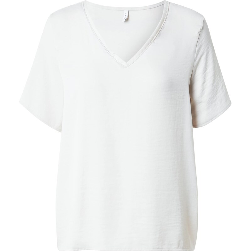 ONLY Tričko ONLAVA krémová 62693224