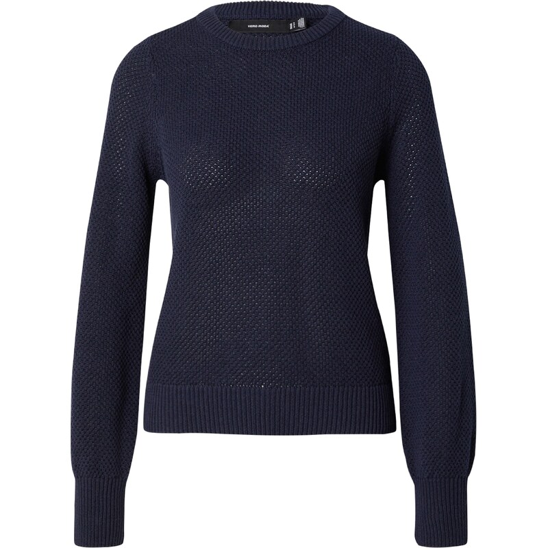 VERO MODA Sveter VMAMAZING námornícka modrá 62994453