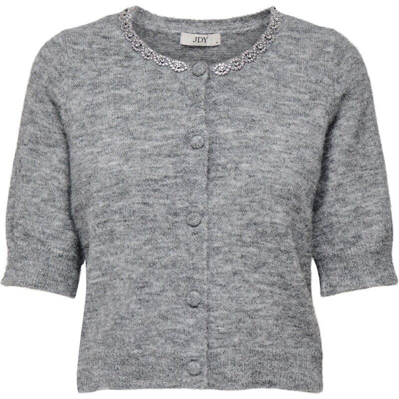 JDY Kardigán JDYALVA sivá melírovaná 61944602