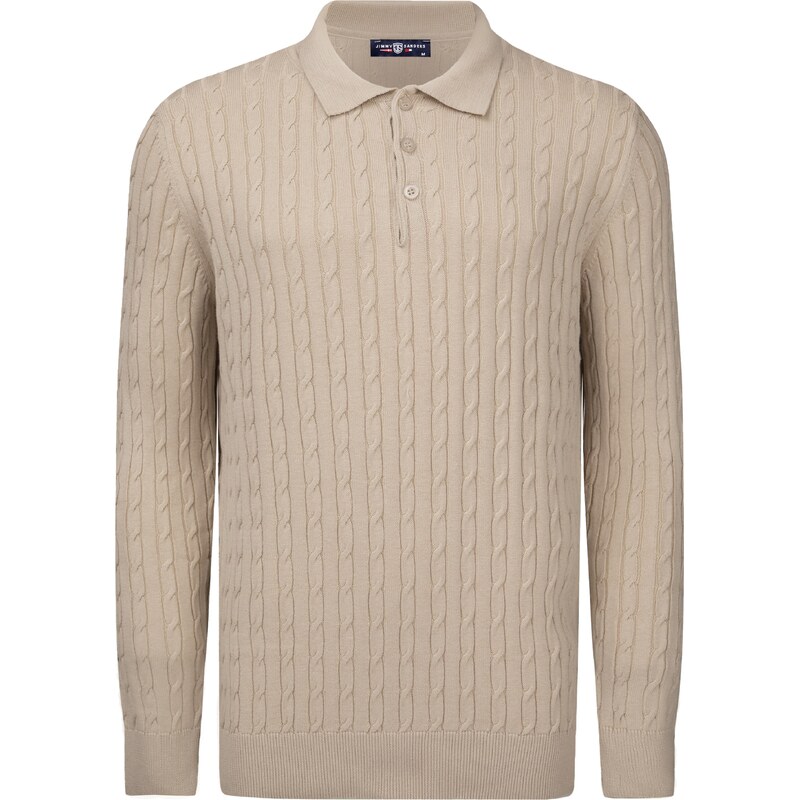 Jimmy Sanders Sveter béžová 60768940
