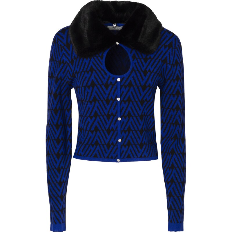 Influencer Sveter kráľovská modrá / čierna 60867412