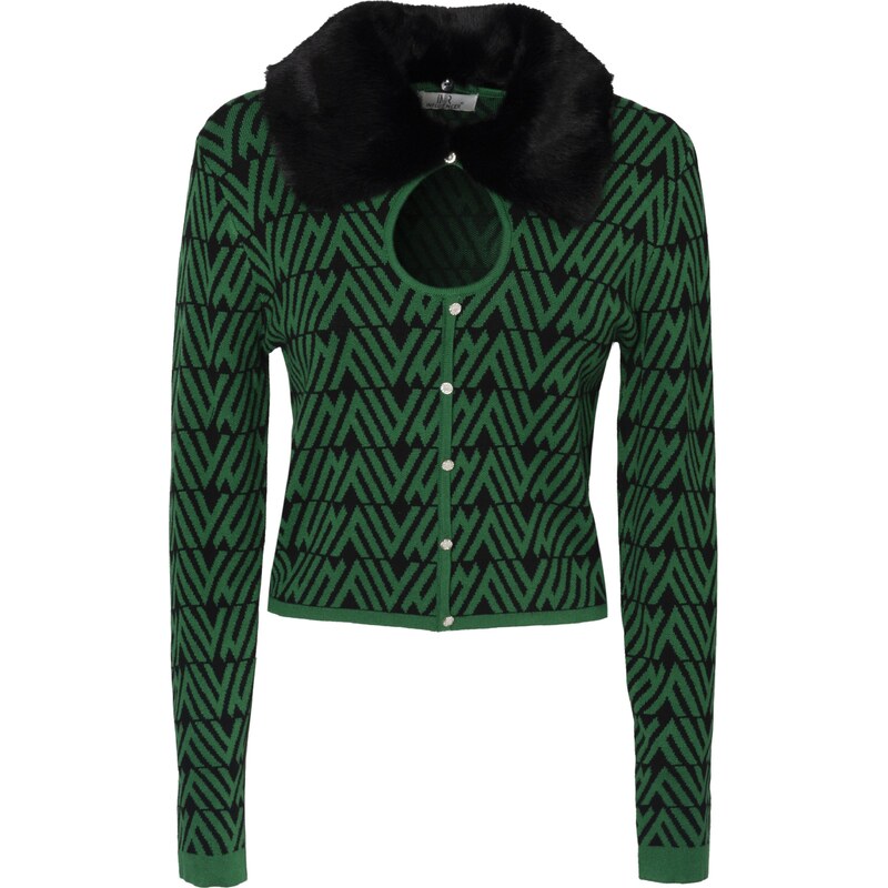 Influencer Sveter zelená / čierna 60867418