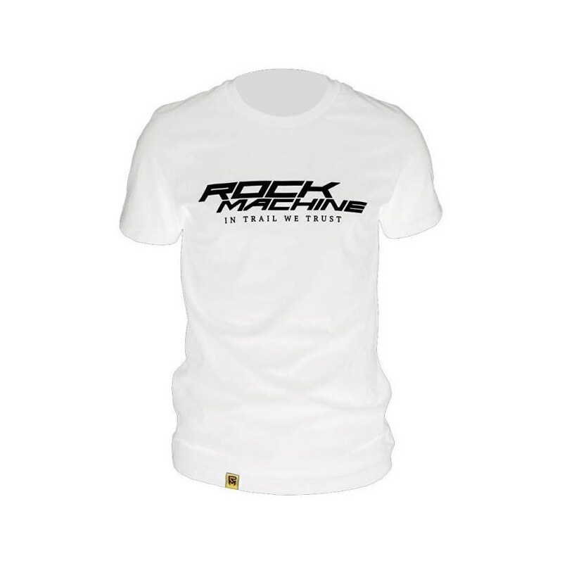 Rock Machine Tričko pánske, biele 60682361