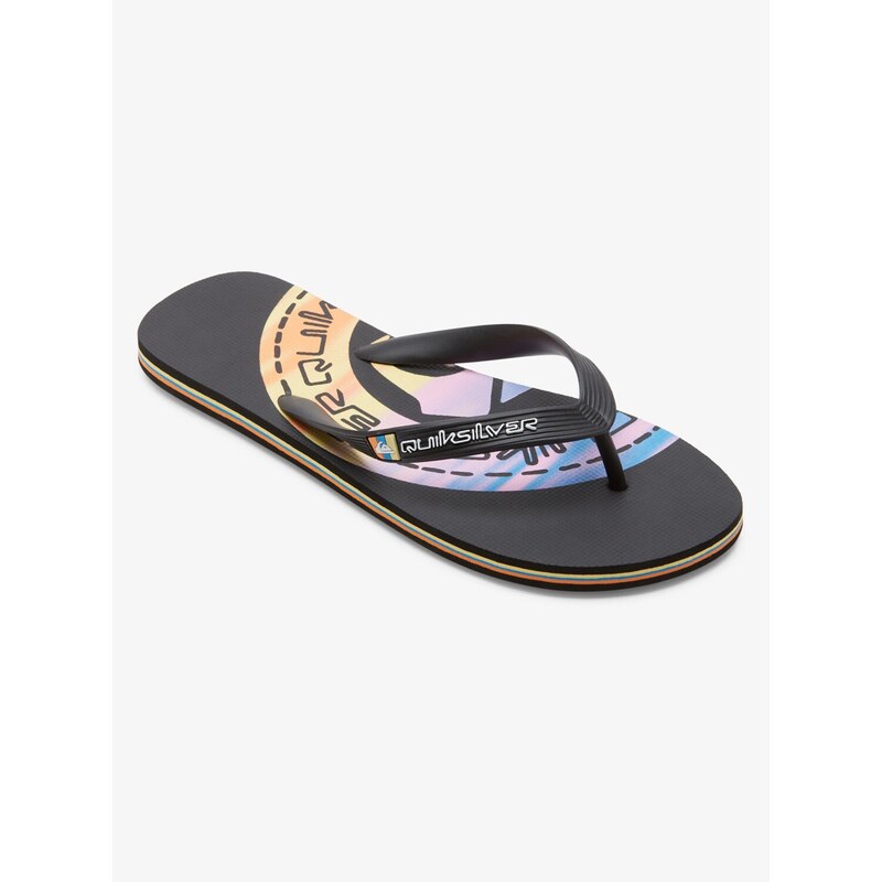 E-shop Mens flip-flops Quiksilver MOLOKAI ART