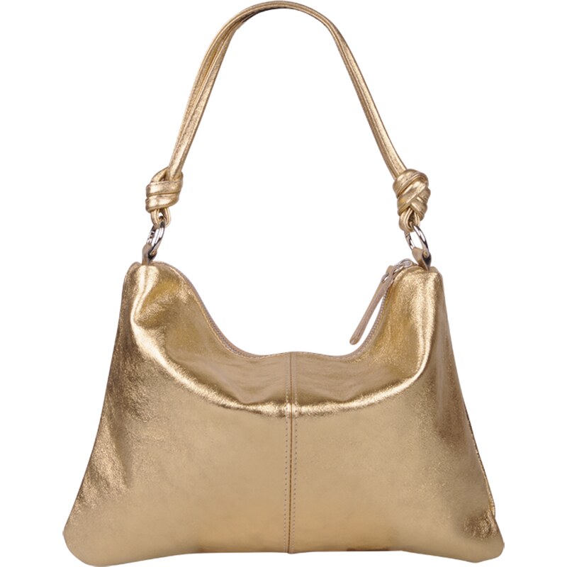 Zlatá kožená talianska kabelka Giuseppina Oro Lucida NovaKabelka.sk 60694378