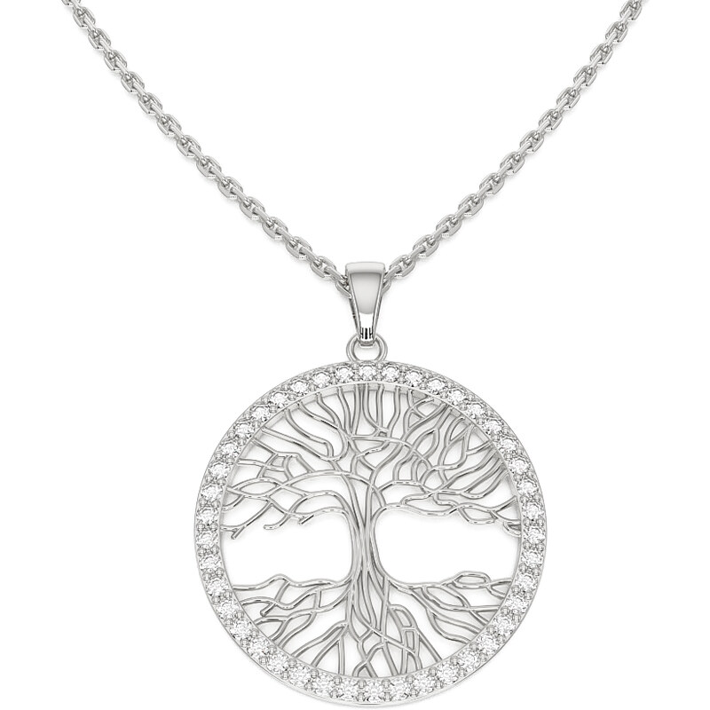 Strom života z bieleho zlata 2441/BX 60693465