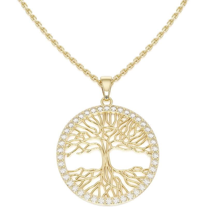 Strom života zo žltého zlata 2441/ZX 60693467