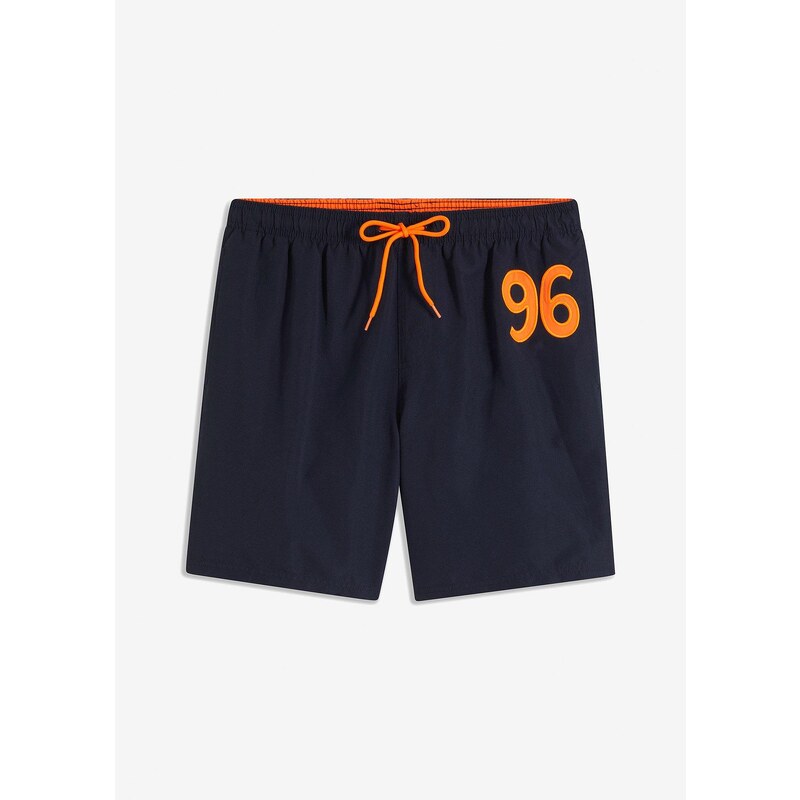 bonprix Pánske šortky na kúpanie, farba modrá 44789362