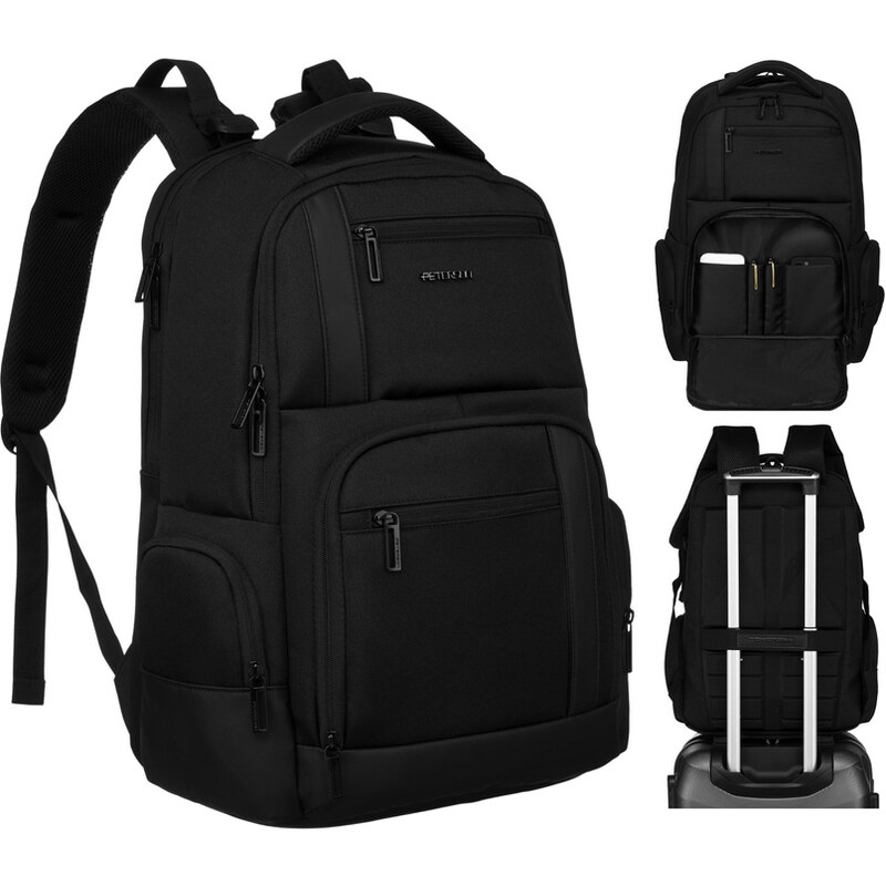 Ergonomický ruksak na laptop do práce a cestovanie – Peterson 60698377