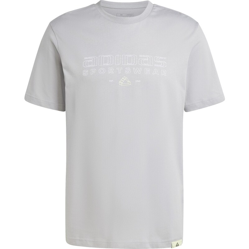adidas Performance adidas Tech Linear Graphic T-Shirt GREY 60702493