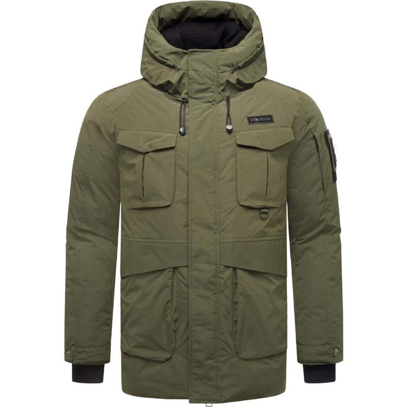 STONE HARBOUR Zimná bunda Edriik XX tmavozelená 63149025