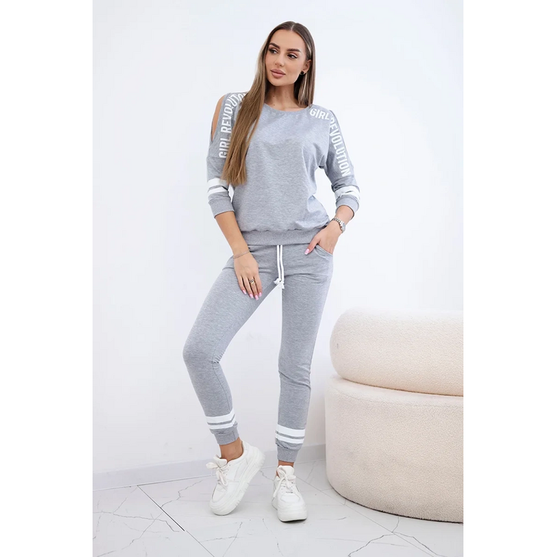 Kesi Dámsky set Girl Revolution - mikina + tepláky 64237746