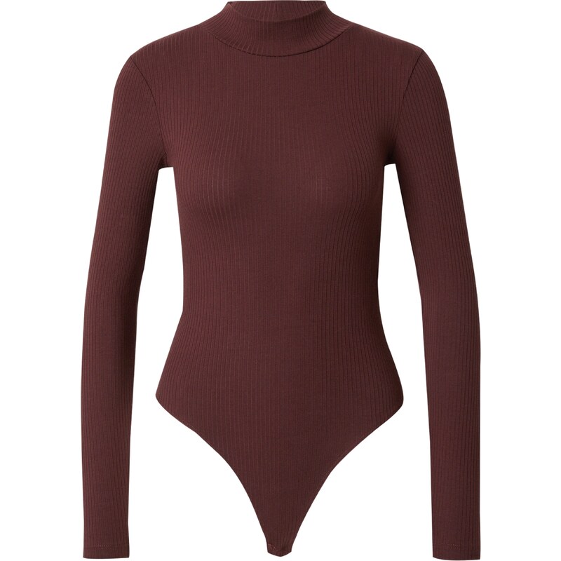 ABOUT YOU Košeľové body Carmen čokoládová 60982623