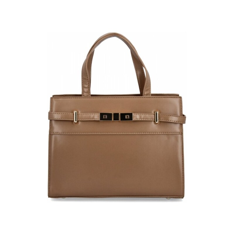 Dámská kabelka kufrík Herisson tmavo béžová 19R509 60720649