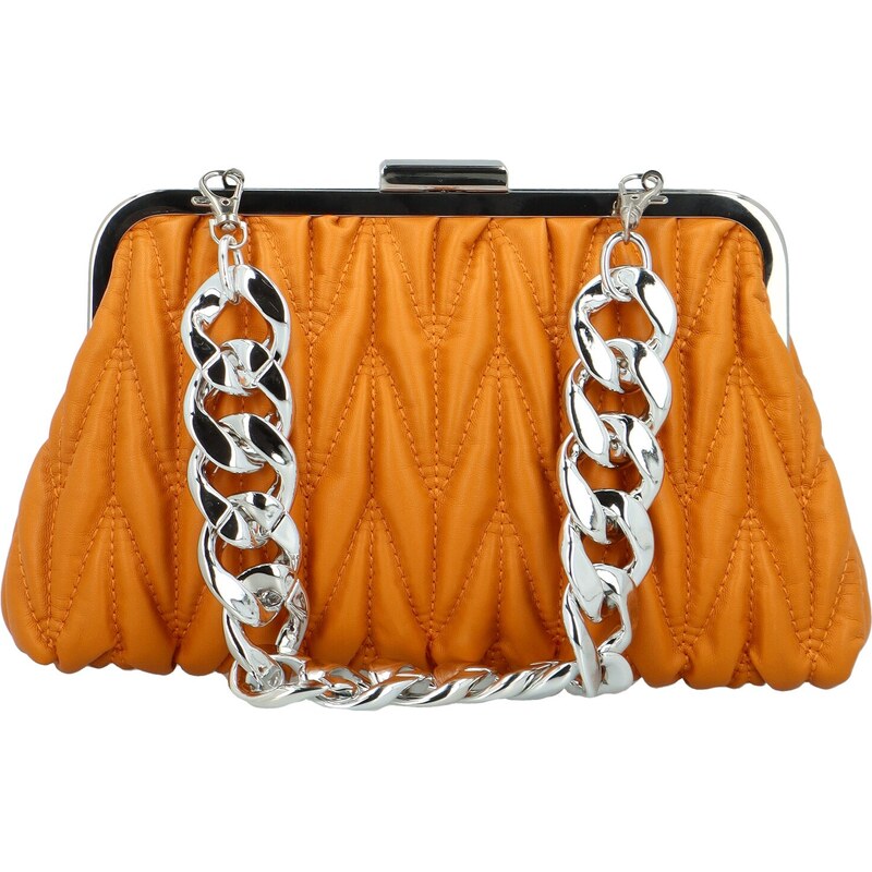 Dámska plesová kabelka oranžová - Michelle Moon Wanes oranžová 60801266