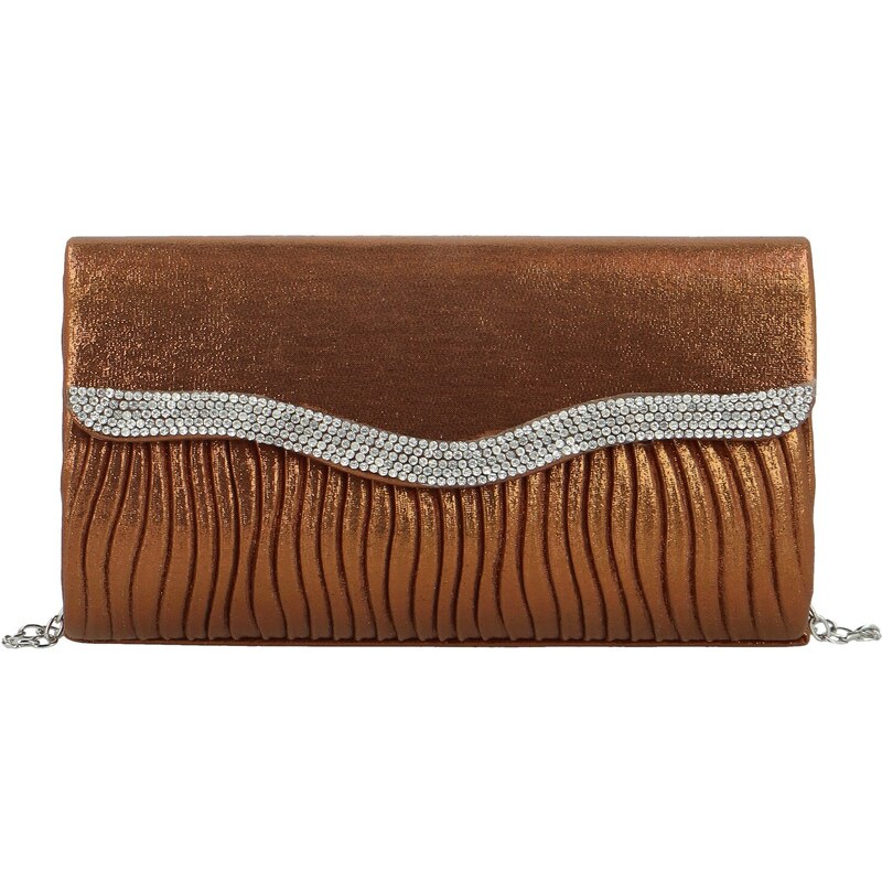 Dámska listová kabelka bronzová - Michelle Moon Valisa bronzová 60801209