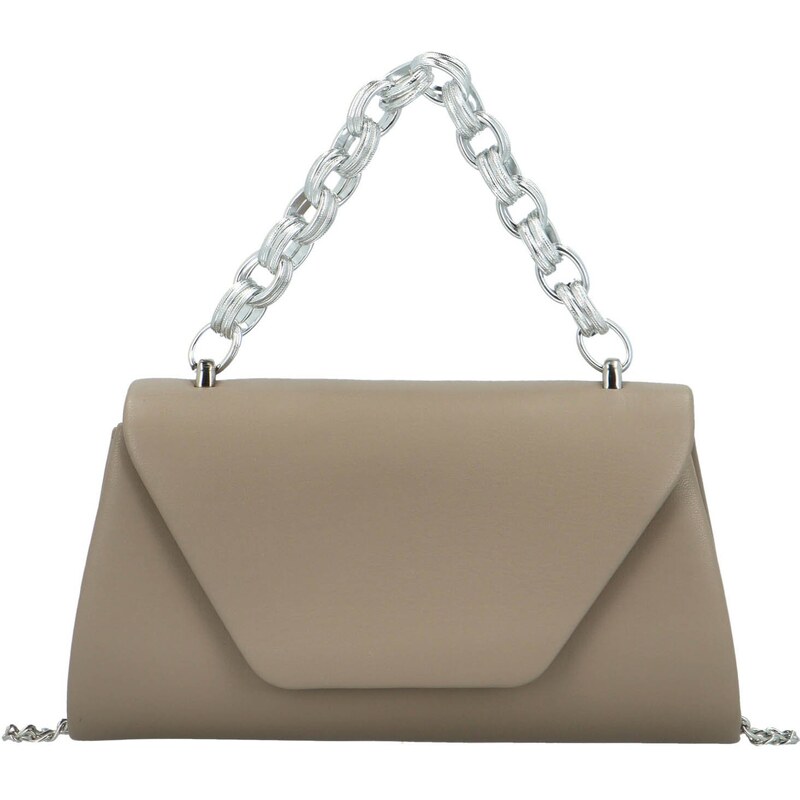 Dámska listová kabelka taupe - Michelle Moon Saimi taupe 60801255
