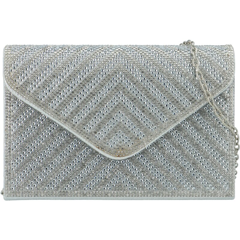 Dámska listová kabelka strieborná - Michelle Moon Igga strieborná 60801285