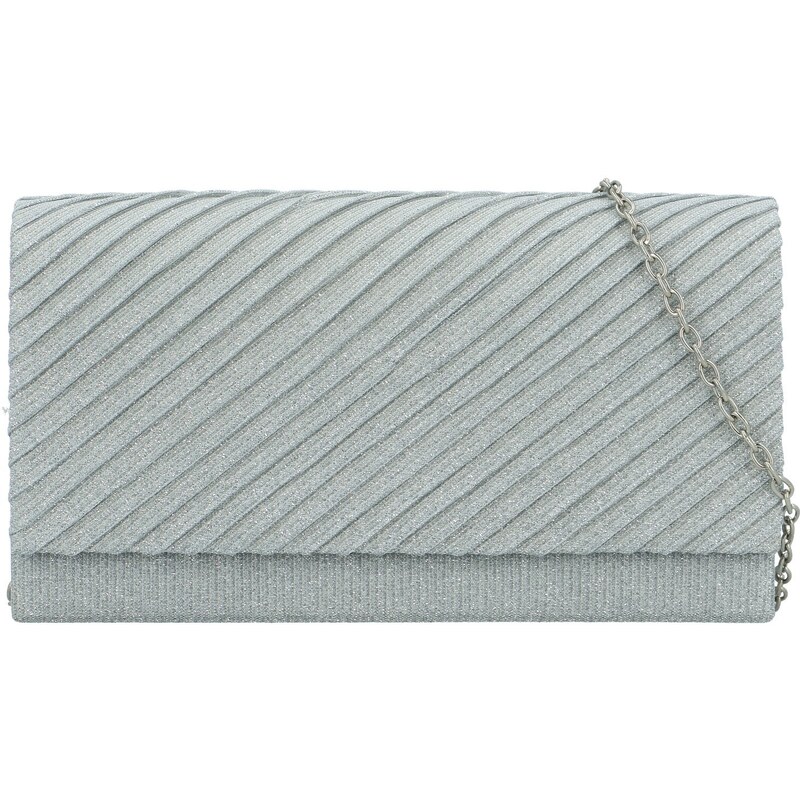 Dámska plesová kabelka strieborná - Michelle Moon Larsa strieborná 60801282