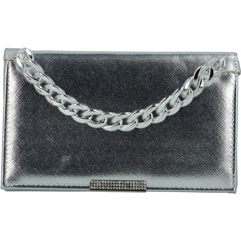 Dámska plesová kabelka strieborná - Michelle Moon Tiris strieborná 60801277