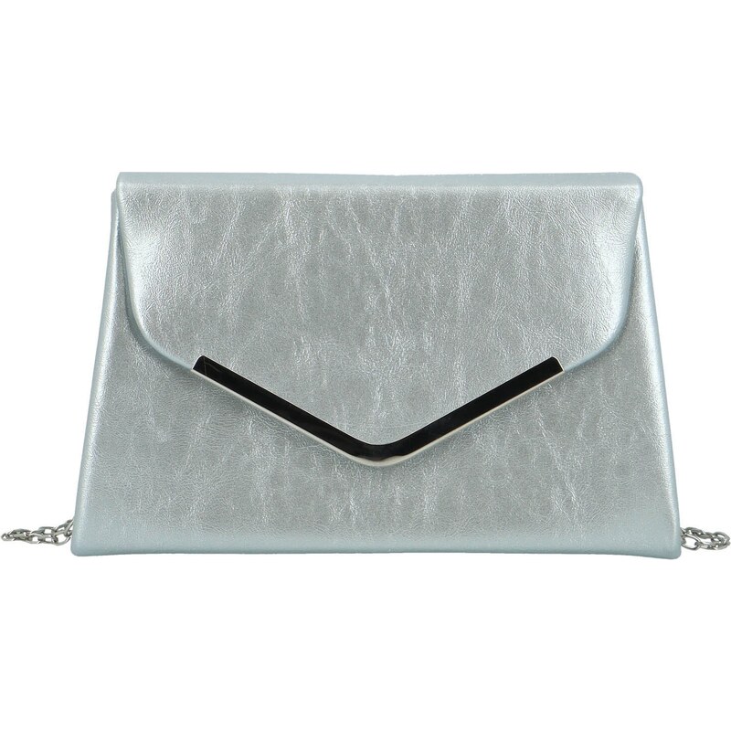 Dámska listová kabelka strieborná - Michelle Moon Hourya strieborná 60801231