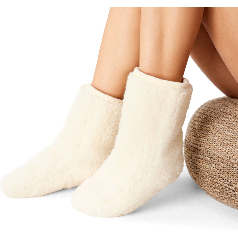 Vlnka Vlnené TV ponožky prírodná veľkosti obuvi - dospelí 38-39 66862019