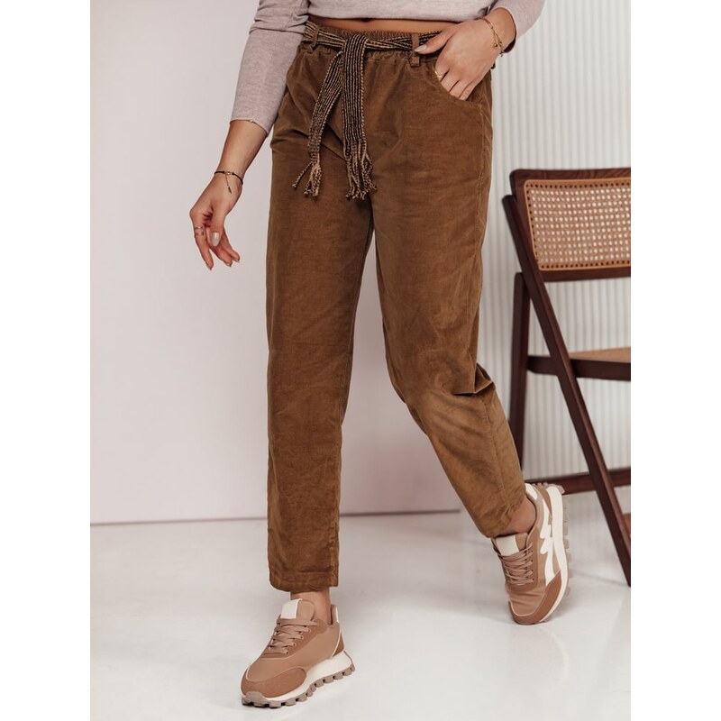 DStreet Dámske oversize nohavice SOFTYLA s pásom 60728034