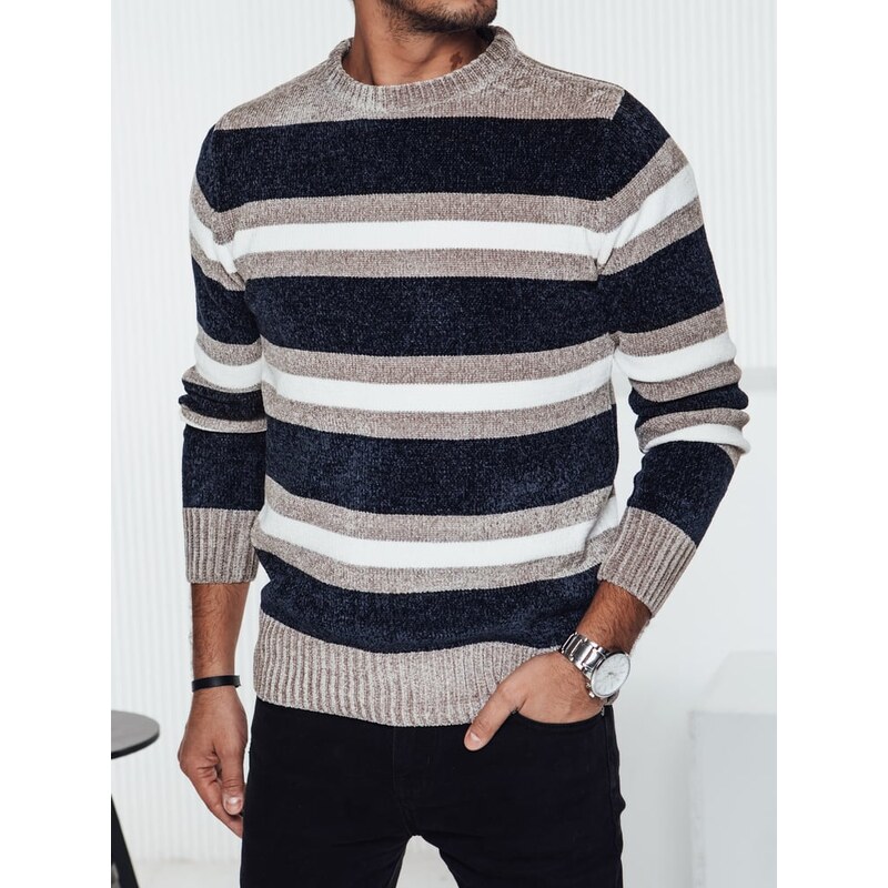 Pánsky pruhovaný sveter Dstreet 60728044