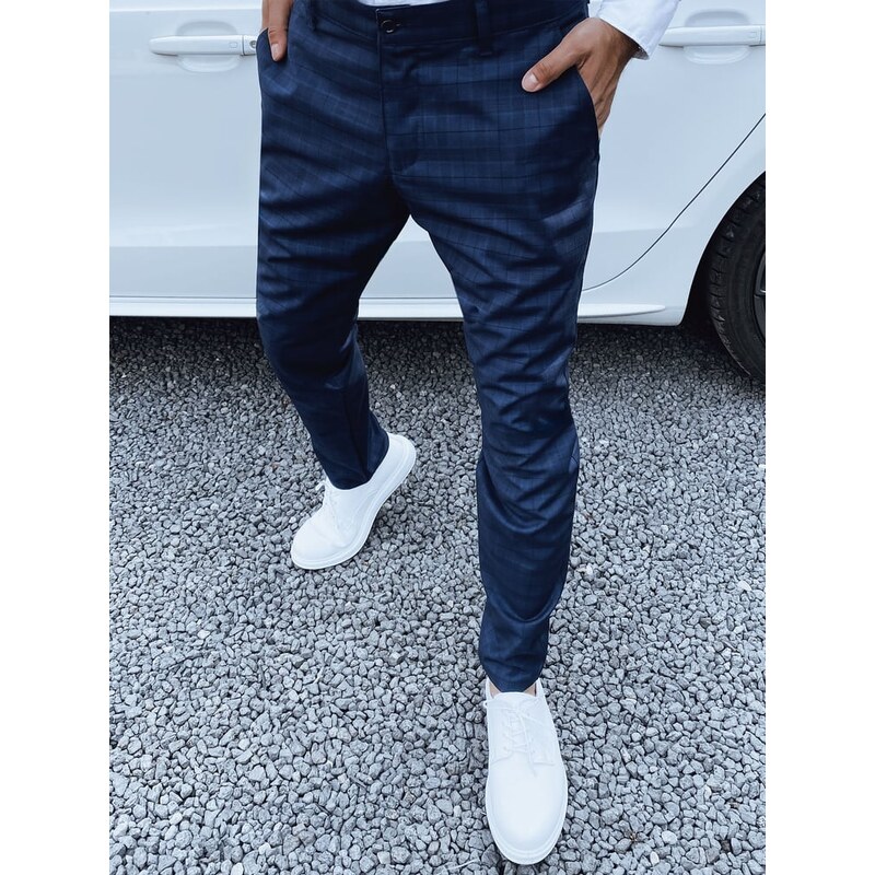 DStreet Pánske chino nohavice tmavomodré 60728060
