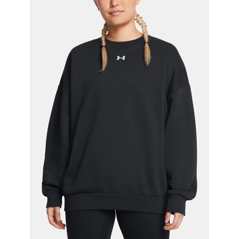 Womens Under Armour Rival Fleece OS Crew Sweatshirt 64785637