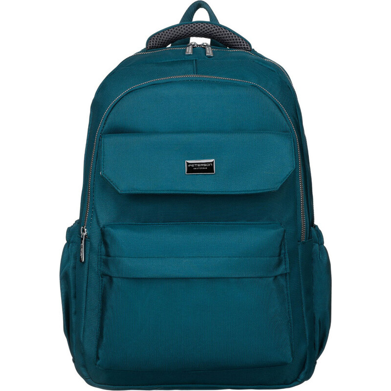 Peterson Tyrkysový cestovný batoh s držiakom na kufor PTN CPY-02 60739941