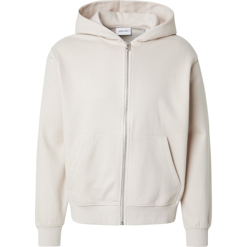 JACK & JONES Tepláková bunda JJEUrban Edge vaječná škrupina 60871898