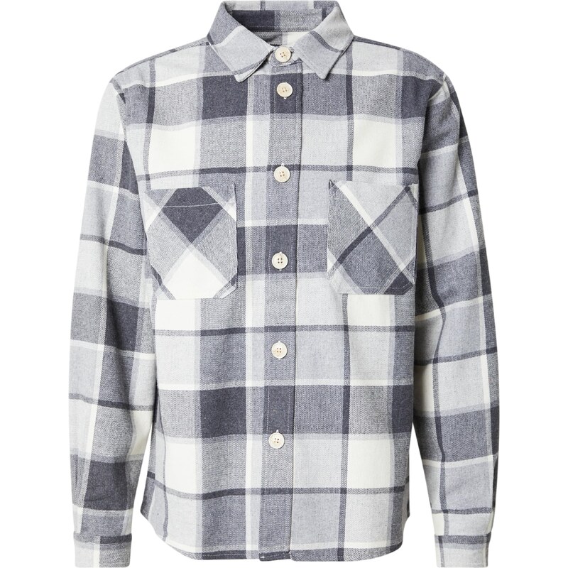 Key Largo Košeľa Palermo sivá / tmavosivá / biela 60872464