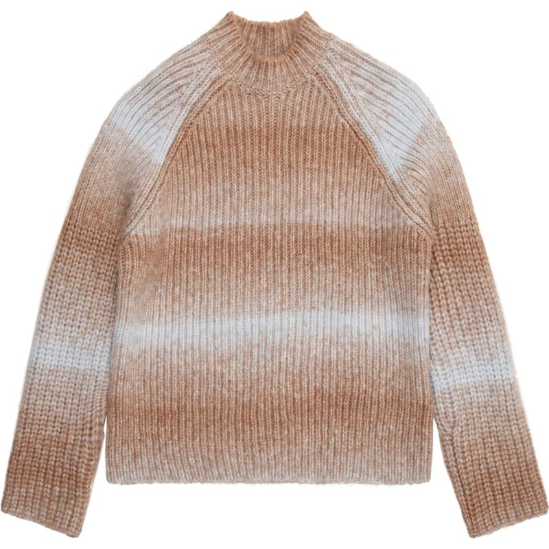 ONLY GIRLS Sveter KOGDITTE svetlomodrá / biela 60872141