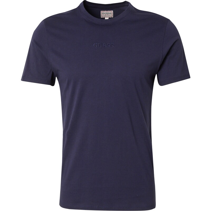 GUESS Tričko námornícka modrá 60872010