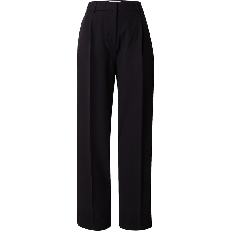 Samsøe Samsøe Nohavice s pukmi RAMONA čierna 62661519