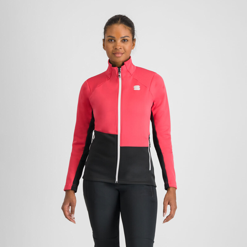 Sportful ENGADIN dámska bunda raspberry pink/galaxy blue 60745334