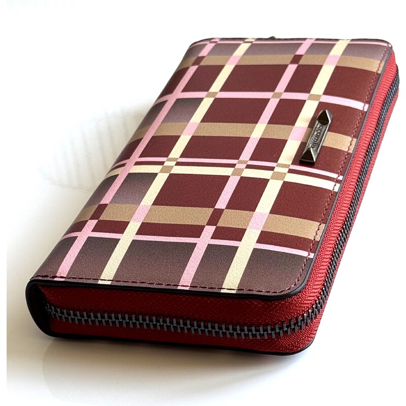 Kožená peňaženka CROMIA Oasi Odette bordová 60677025