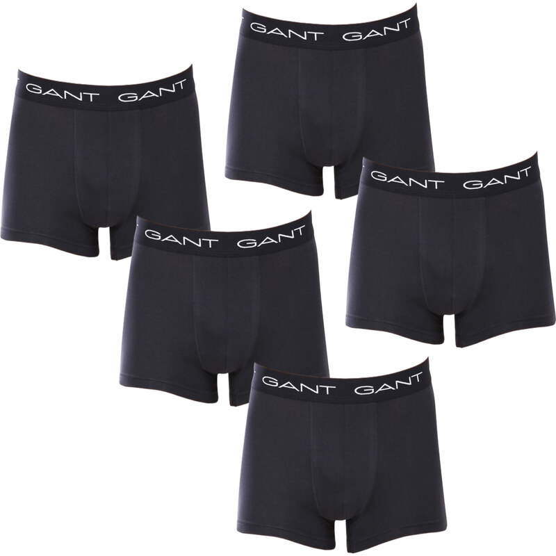 5PACK pánske boxerky Gant čierné (900015003-005) 44656721