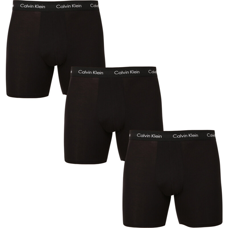 3PACK pánske boxerky Calvin Klein čierne (NB1770A-XWB) 7731536