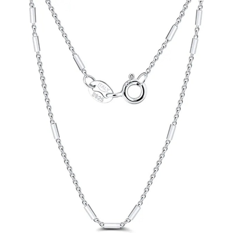 MAJYA Strieborná retiazka CHRIS 45 cm | šírka 1,2 mm 11356 64582473